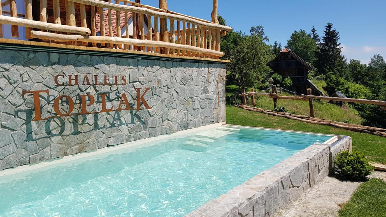 Chalets Toplak Sveti Duh na Ostrem Vrhu 외부 사진